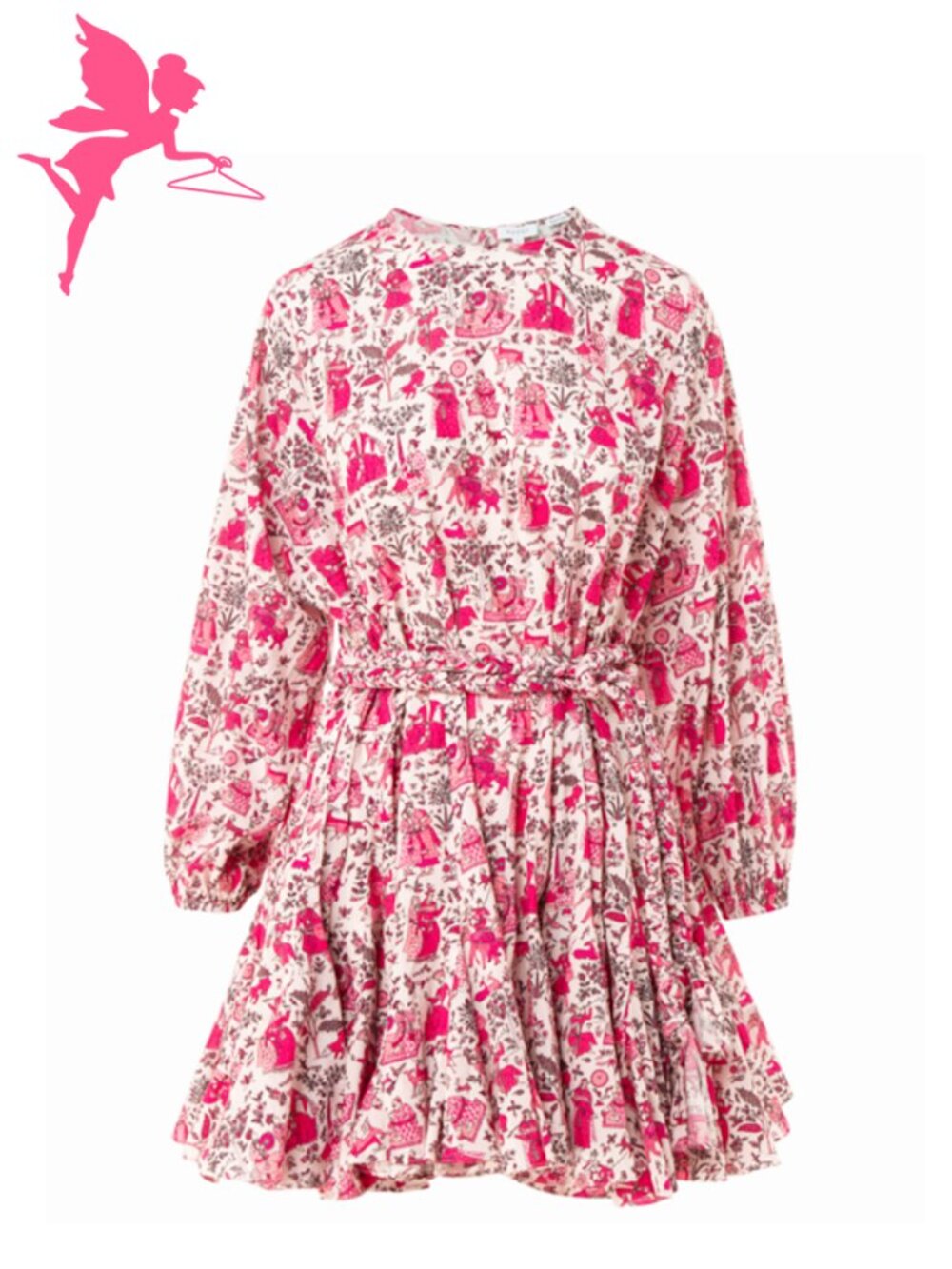 RHODE Ella Fluted Story Dress